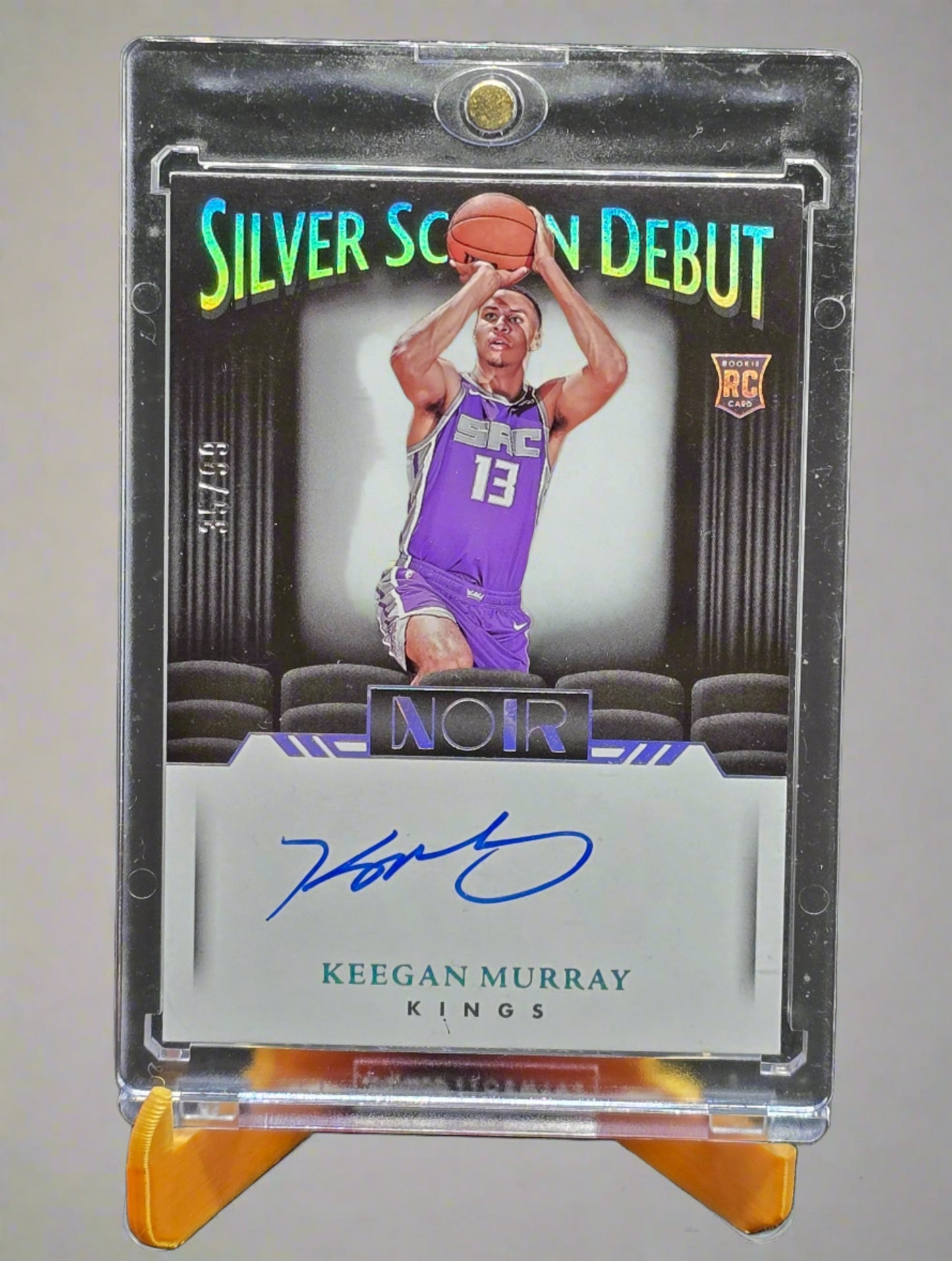 Keegan Murray Silver Screen Debut Noir Auto /99