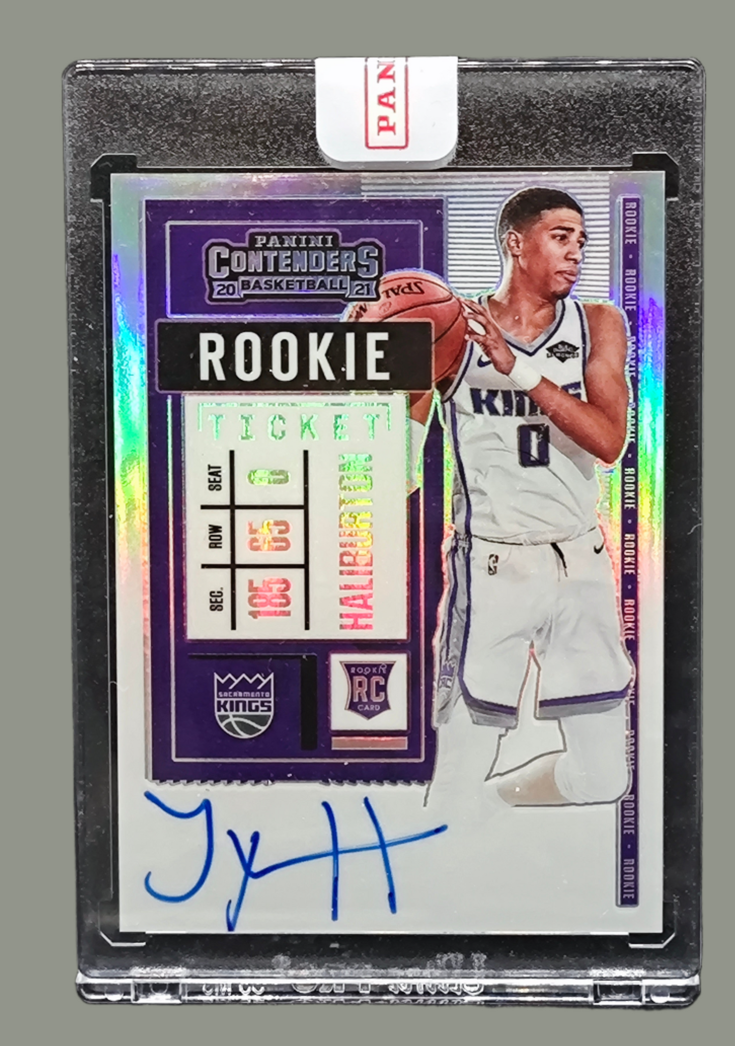 Tyrese Haliburton Silver Rookie Contenders auto